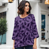 Three Quarter Sleeve Tunic - Floral