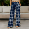 Wide Leg Pants with Pockets - Cross Hatch