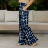 Wide Leg Pants with Pockets - Cross Hatch