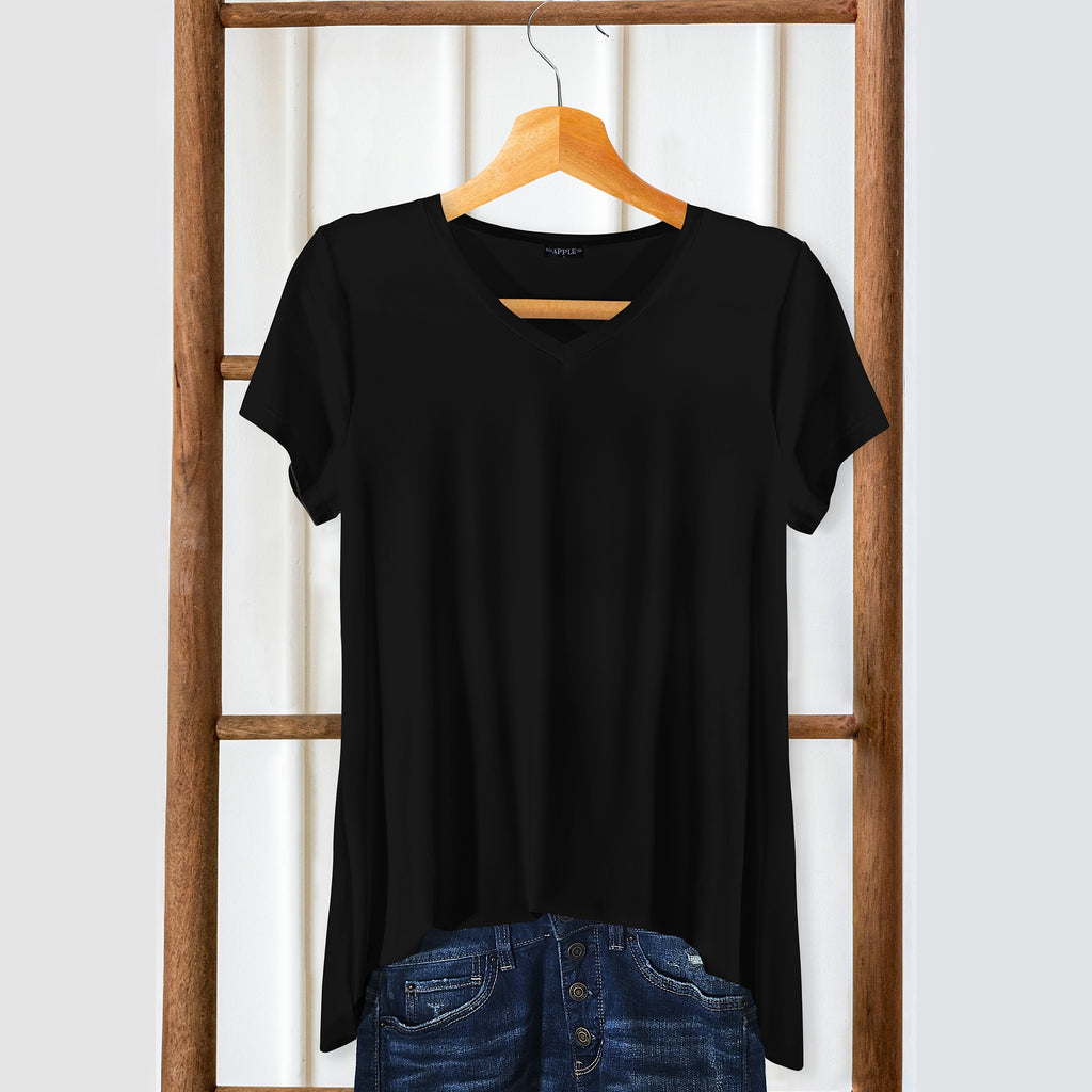 Short Sleeve V-Neck Tunic
