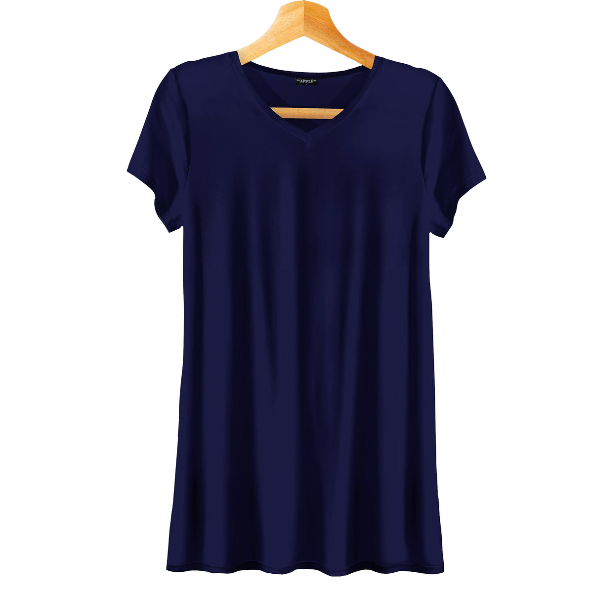 Short Sleeve V-Neck Tunic