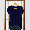 Short Sleeve V-Neck Tunic