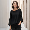 Three Quarter Bell Sleeve Tunic