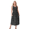 Sleeveless Maxi Dress with Pockets